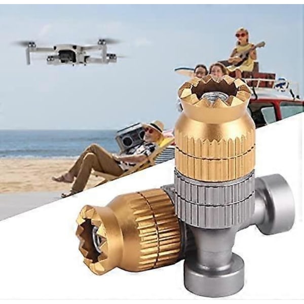 Drönare Teleskopisk Joystick Pålitlig Fjärrkontroll Teleskopisk Joystick Aluminiumlegering med Förvaringslåda för Kontrollanvändning för Drönare