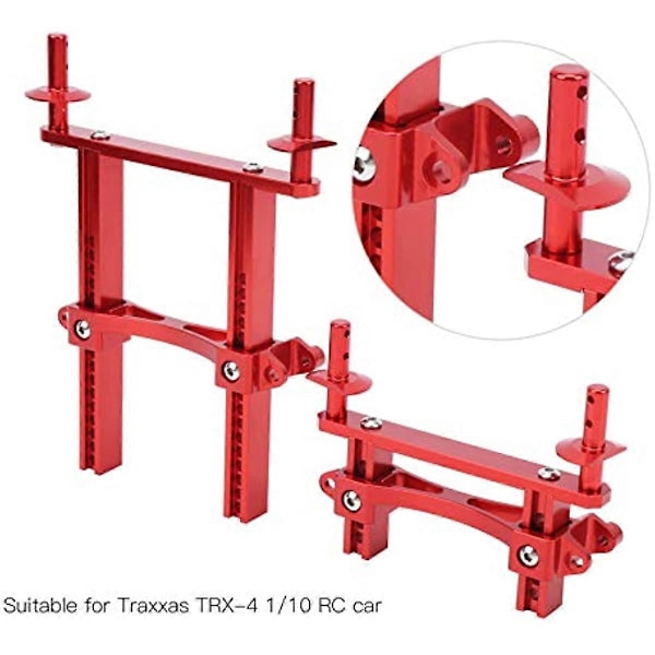 RiToEasysports RC Karossfästen Aluminiumlegering RC Karossfäste Stolpe för 110 RC Bil