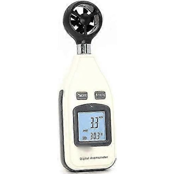 Digital Anemometer Verktyg Mini Anemometer Vindtemperatur Vindmätning