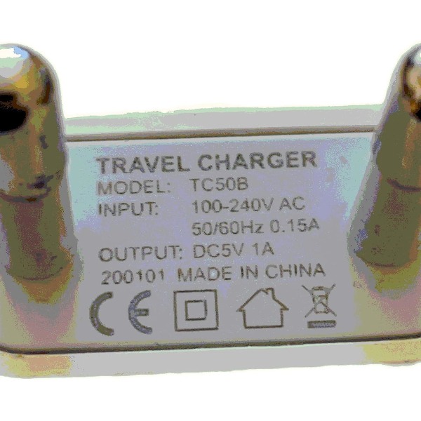 2-stift europeisk USB power Eu-plugg Wall Char