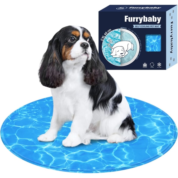 furrybaby Dog Kylmatta, Pet Bed Dog Mat Self-Co
