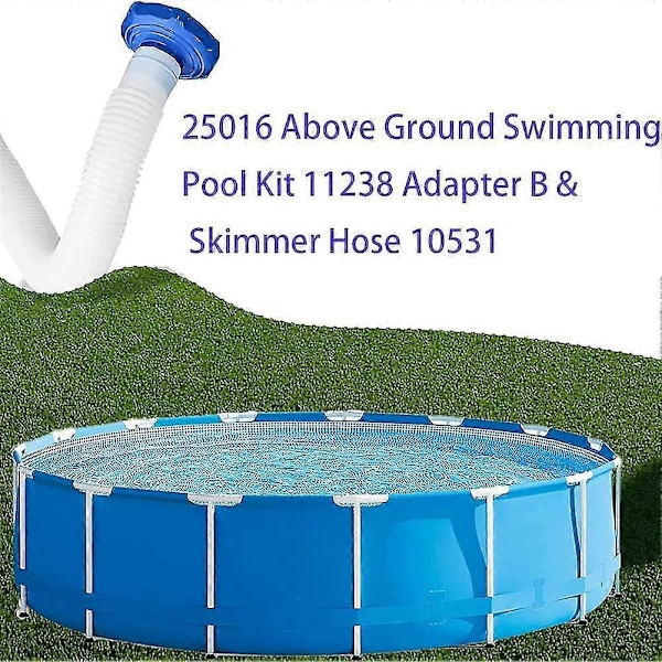 Universell golvrengöringsadapter, Poolrengöringsadapter, Skimmer Slangadapter, Pooladapter