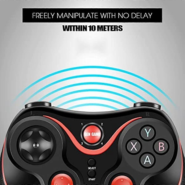 Bluetooth Trådlös Spelkontroll Bluetooth Gamepad Joystick för iOS för Android Mobiltelefon Tablet TV-box