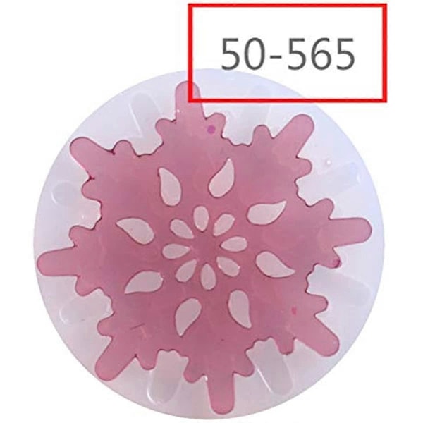 SUPVOX 5 st Jul Resin Gjutformar Silikon Snöflinga Smyckesformar Jul DIY Hantverksprojekt