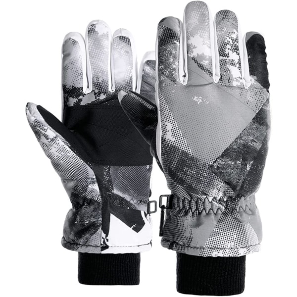 Vattentäta handskar för barn Snöhandskar Varma vinterhandskar Ski Gl