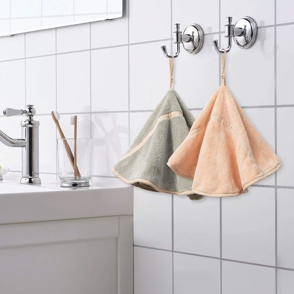 4st hängande handdukar med hängslinga Absorbe
