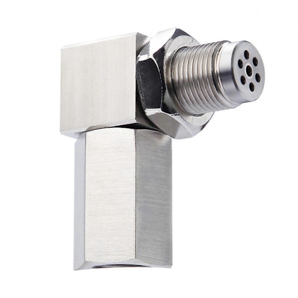 Syreföljare O2 Sensor Cel Adapter Mini Katalysator M18x1.5 Sockel i Rostfritt Stål