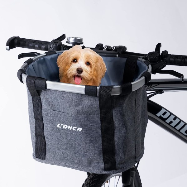 Lohca Bike Basket Small Pet Hund Cat Carrier Foldin
