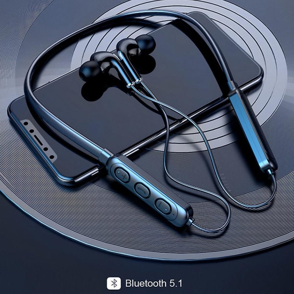Nackbandshörlurar Bluetooth 5.0 In-ear Running Headset Ipx Wate