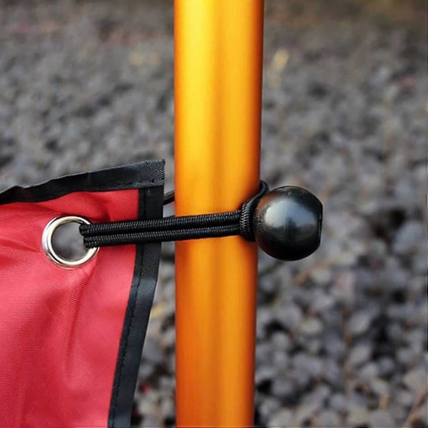 20 st Svarta Presennings Bungee-bollar Presennings Bungee-bollar Bungee-bollband Boll Bungee-snören Elastiska