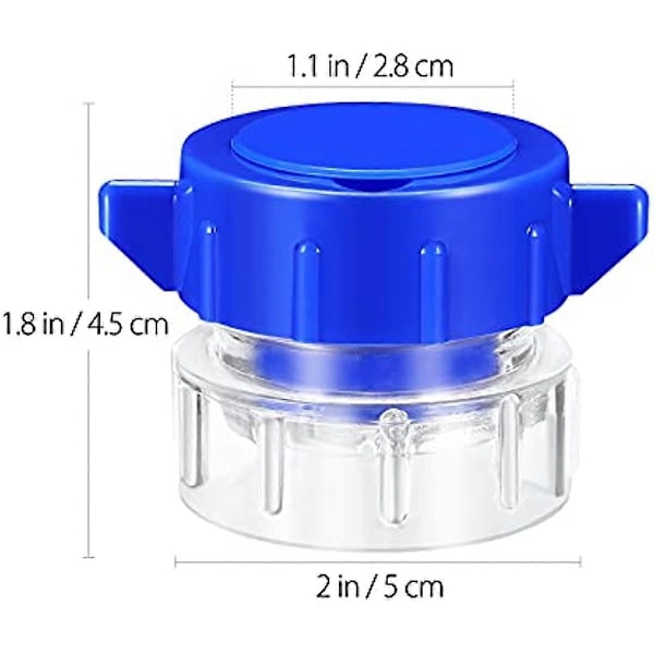 SUPVOX Pill Crusher Pulverizer Piller Tablet Kross Låda Tablet Cutter Pillerdelare (Blå)