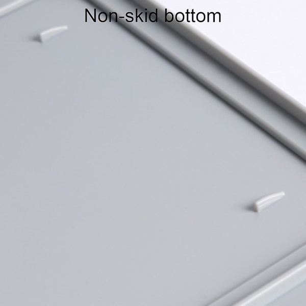 Liten förvaringslåda Stapelbar Groove Top Design Bekvämt skrivbord