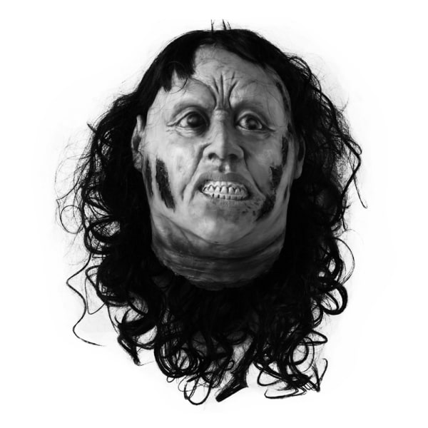 Halloween mask läskig skrämmande kostym för hela ansiktet Cosplay