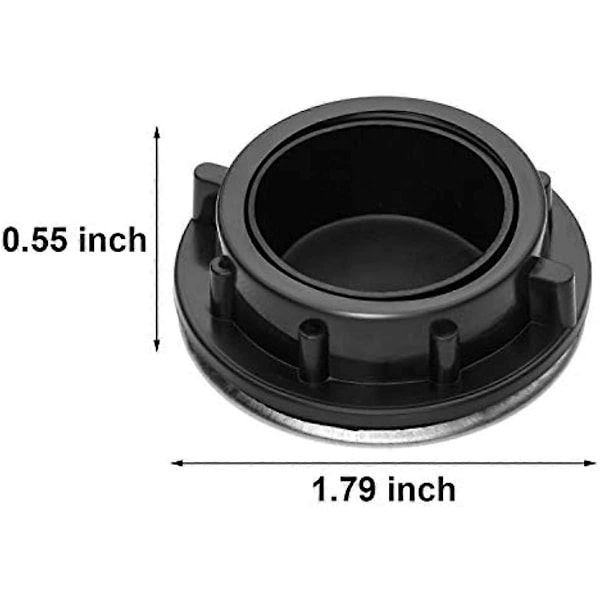 Diskbänkskran Hålskydd Köksblandare Hålskydd Rostfritt Stål 2-Pack (2,8 till 4,3 cm i Diameter)