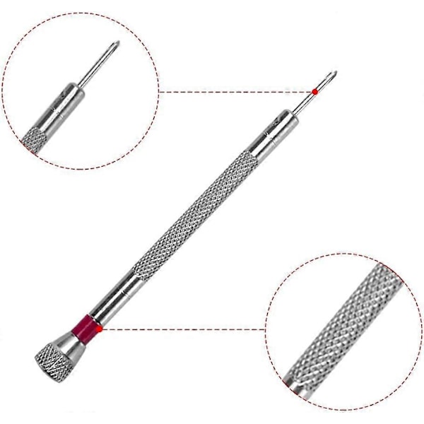 Förpackning med 500 Små Skruvar Sortimentskit, M1.2 M1.4 M2 Pyttesmå Mikroskruvar, Skruvkit för Ersättning av Klockglas Dator, Rostfritt Stål Liten Reparationsskruv silver