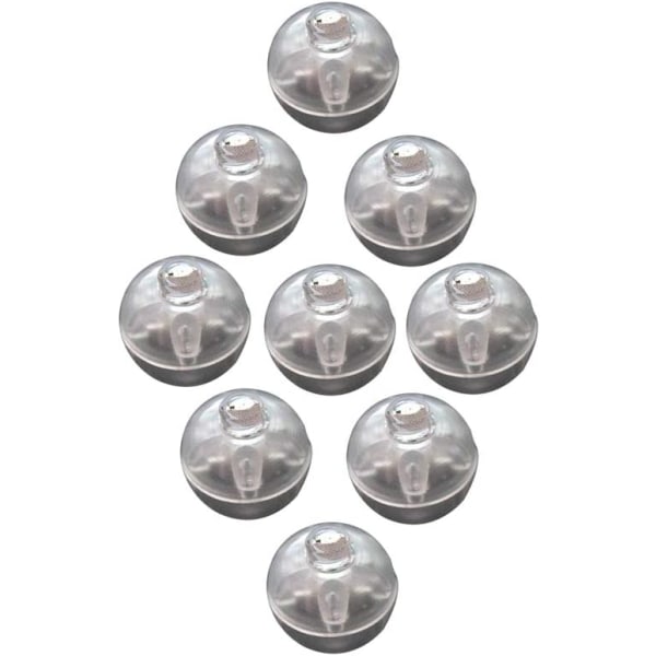 50 ST Färgglada LED-lampor Ballonger Papperslyktor Lampor