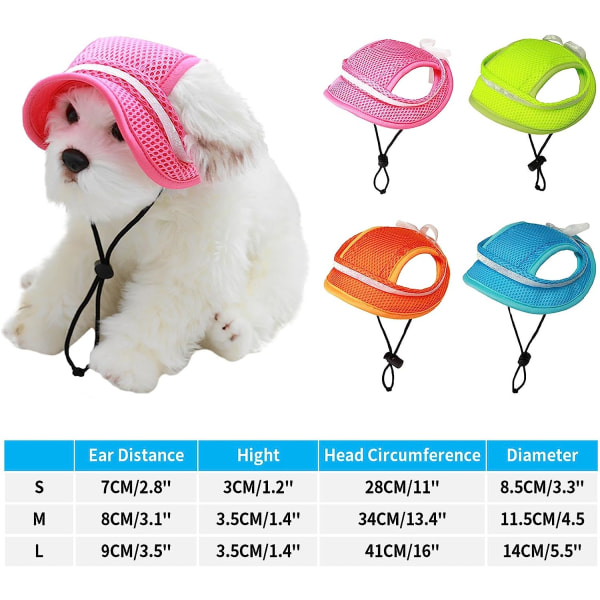 Winmany Pet Hat Hund Baseball Cap Puppy Summer Sun