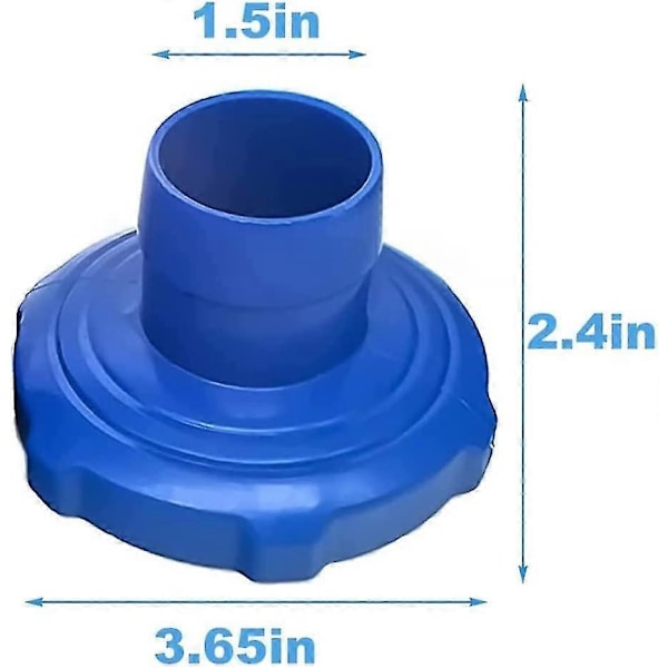 Universell golvrengöringsadapter, Poolrengöringsadapter, Skimmer Slangadapter, Pooladapter