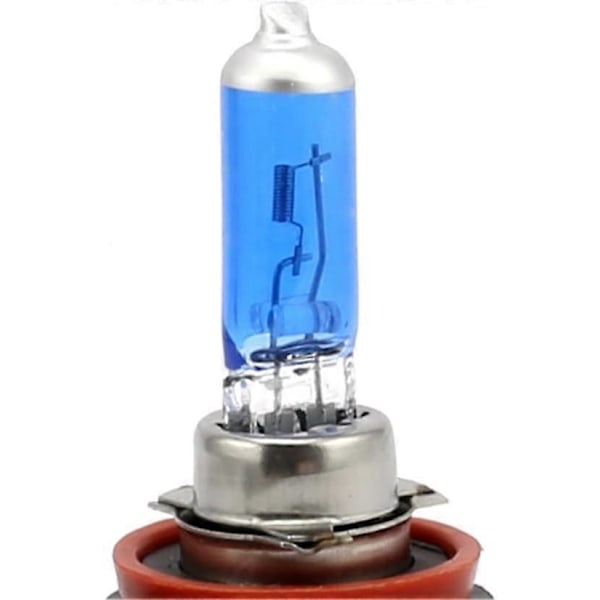 2x H11 100W Bilstrålkastarlampa Xenongas Halogenljus 12V Dimljus Xenon HID-lampa Vit