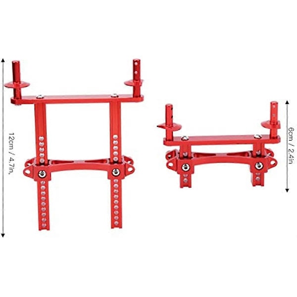 RiToEasysports RC Karossfästen Aluminiumlegering RC Karossfäste Stolpe för 110 RC Bil
