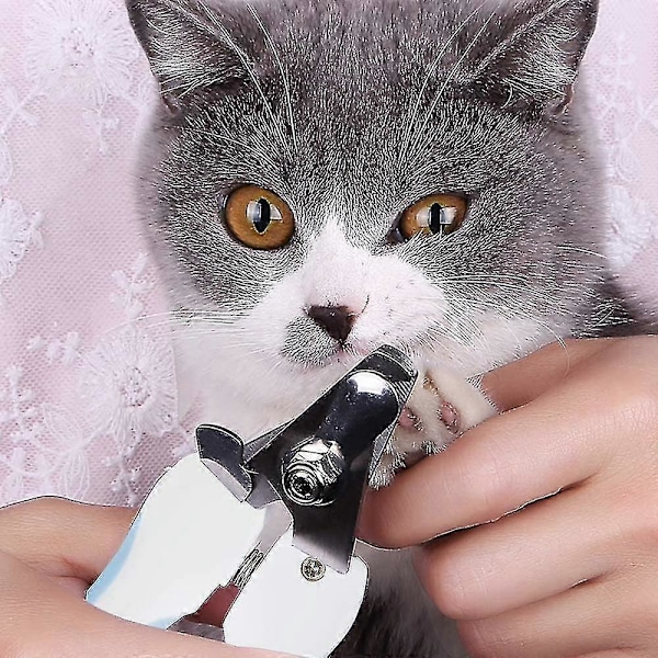 Katt- och hundnagelklippare, Senpusi 1 nagelklippare och 1 nagelfil för stora