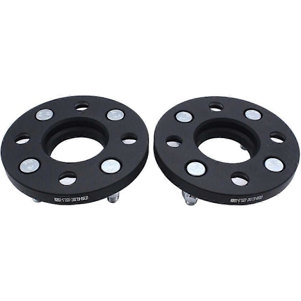 Hjuldistanser Set om 2 15 mm Diameter 63.3 4 x 108 mm med 8 Hjulbultar M12 x 1.5