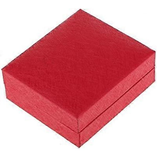 Tenlacum Elegant Enkel Mynthållare Display för 38MM Minnesmynt Presentförpackning Röd