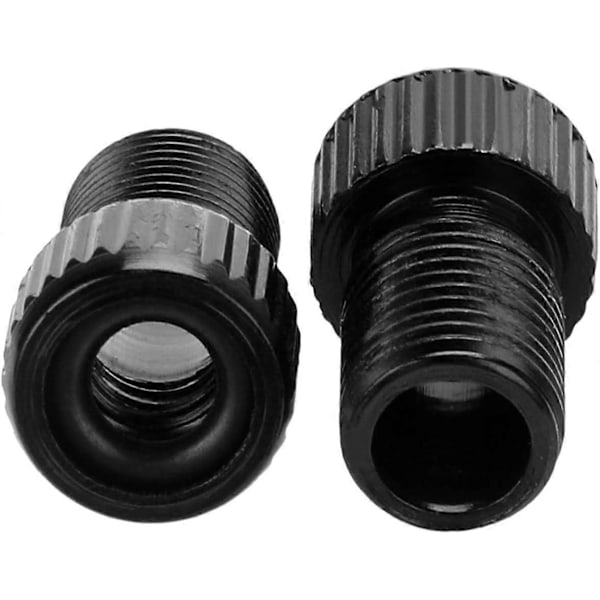 4 st Presta till Schrader Cykelventiladapter, Aluminiumlegering Adapter Konverter Cykelventil