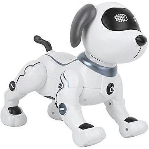 Robot Hund Leksak RC Hund Mini Husdjur Fjärrkontroll Elektronisk Husdjur RC Robot Leksak Stunt Valp för Barn Pojkar och Flickor