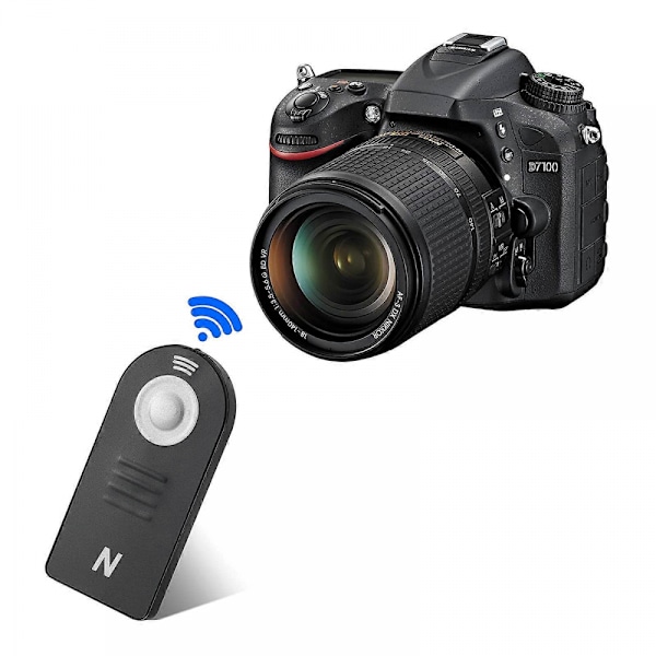 Fjärrkontroll för Nikon D60 D600 D610 D70 D70s D7000 D7100 D7200 D750 D80 D90