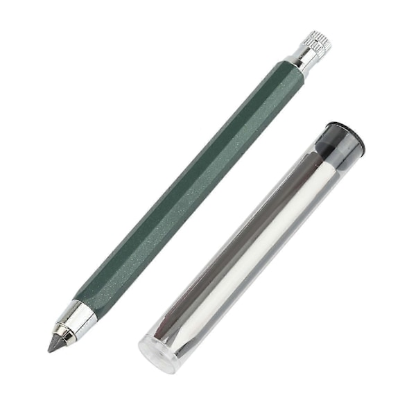 1 st 5,6 mm Stifthållare och 5 st Refill Mekanisk Pennset Skiss Automatisk Mekanisk Graf