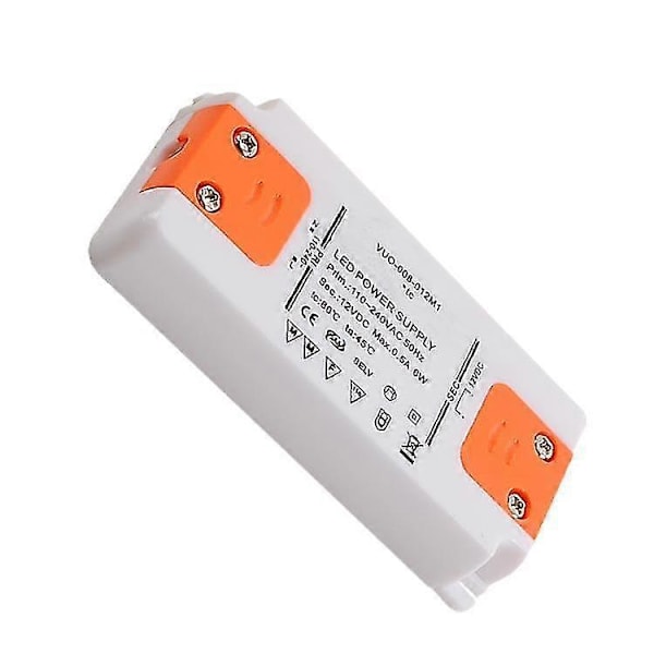 LED Transformator-6W, 0.25A - Konstant Spänning För LED-strips Och G4 Etc