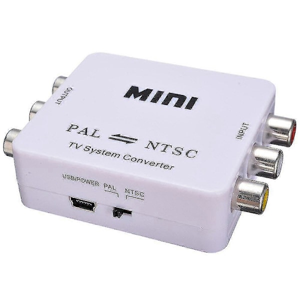 Mini Pal Ntsc Bi-Direction TV System Konverter S Er Pal Till Ntsc Ntsc Till Pal Dubbelriktad TV