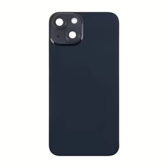 iPhone 14 Baksida Glas Komplett - Svart
