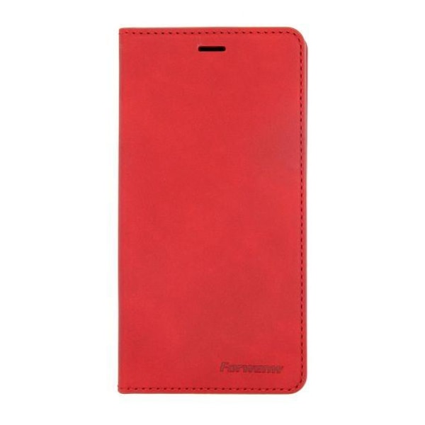 Flip Stand Magnetische Leather Case For iPhone 11 Pro Max Red