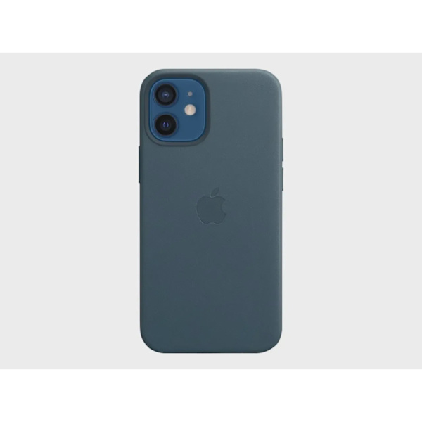 iPhone 12/iPhone 12 Pro Läderfodral från Apple – Baltic Blue