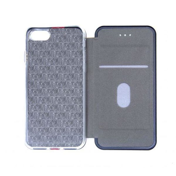 Flip Stand PU Leather Case For iPhone 7/8 Red