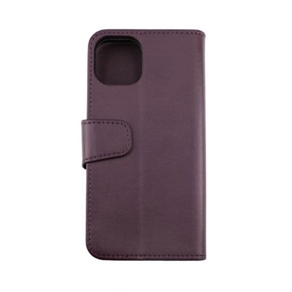 iPhone 13 Mini Plånboksfodral Extra Kortfack Rvelon - Mörklila