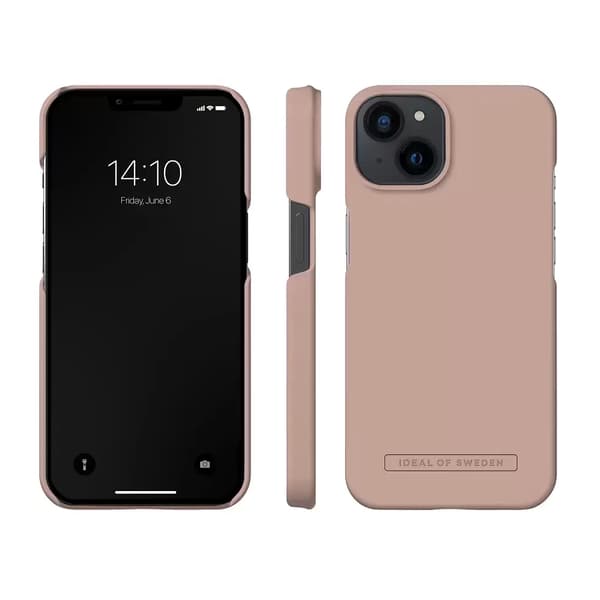 iDeal iPhone 14 Seamless Skal – Blush Pink