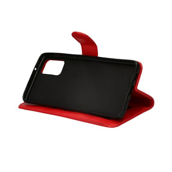 Flip Stand Leather Wallet Case For Samsung Galaxy S20 Plus Pink