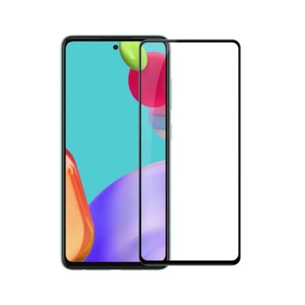 Skärmskydd Samsung A52s - 3D Härdat Glas Svart