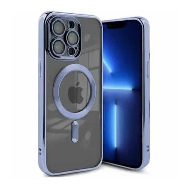 Luxury Mobilskal med Magsafe iPhone 13 Pro Max - Silver
