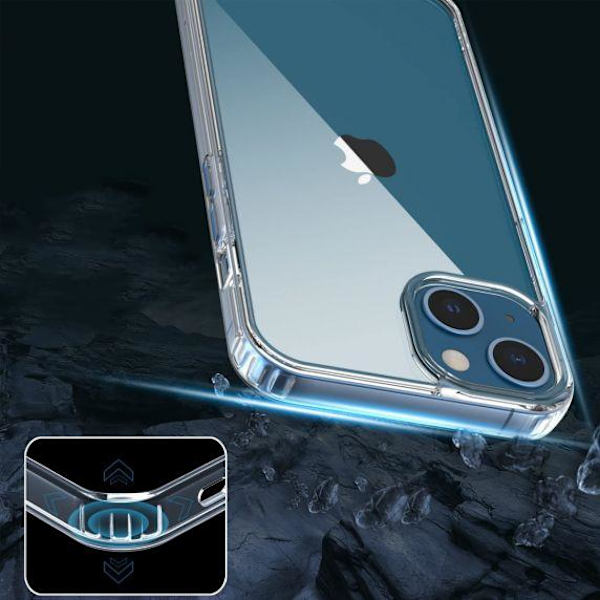 RV Shockproof bumper Case Transparent for iPhone 14 Plus