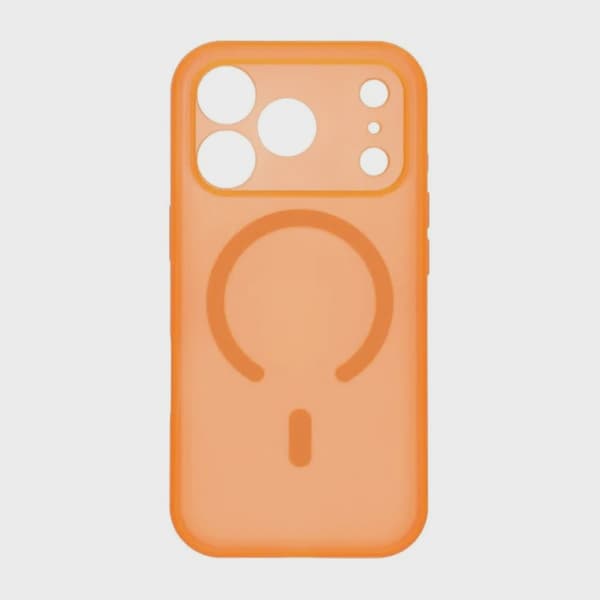Precise Hole Shield MagSafe-skal iPhone 17 Pro - Orange