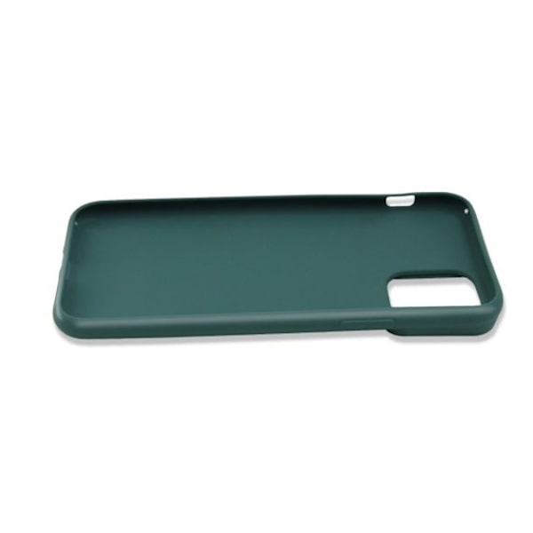 iPhone 11 Pro Max Soft Silicone Slide Camera Case Protection Shockproof Case Premium Quality Green