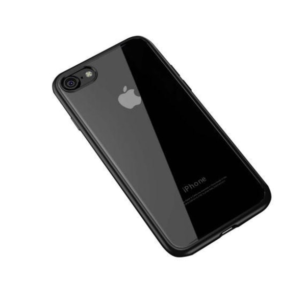 Stöttåligt Mobilskal iPhone 7/8/SE (2020/2022) - Svart/Transpare