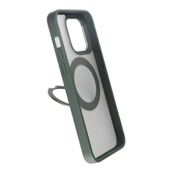 iPhone 15 Pro Max Skal med MagSafe Stativ Rvelon - Grön