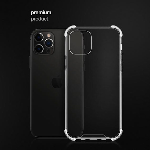 Apple iPhone 12 Pro Max Shockproof Case Transparent High Quality