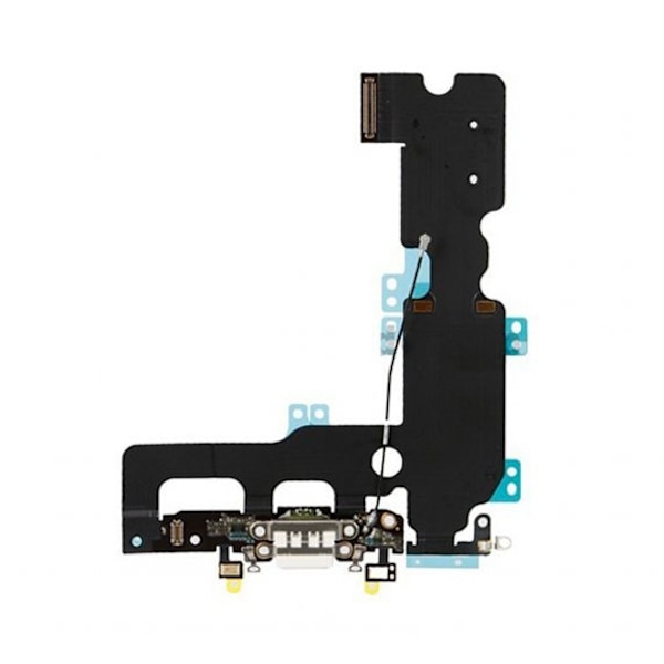 iPhone 7 Plus Laddkontakt Flexkabel Färg Vit