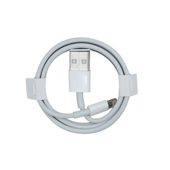 USB-A till Lightning kabel utan förpackning Vit 1m